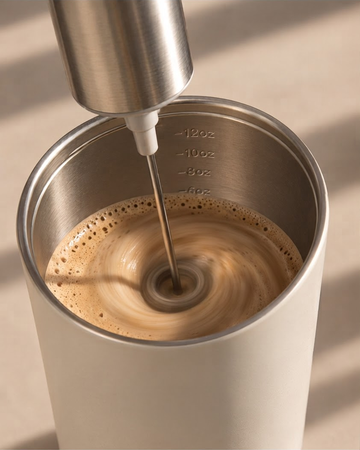 Preparing autonomy with the handheld frother